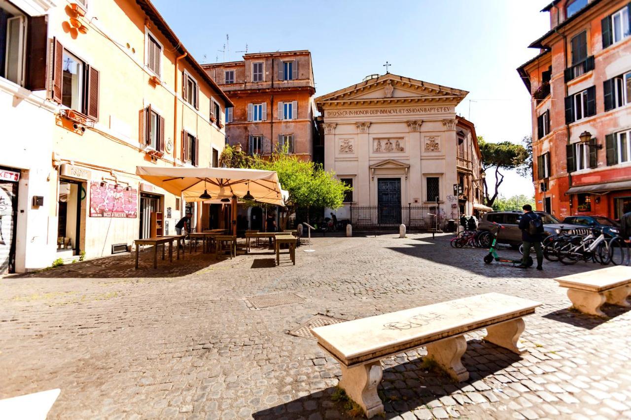 Happy Hours Trastevere Lägenhet Rom